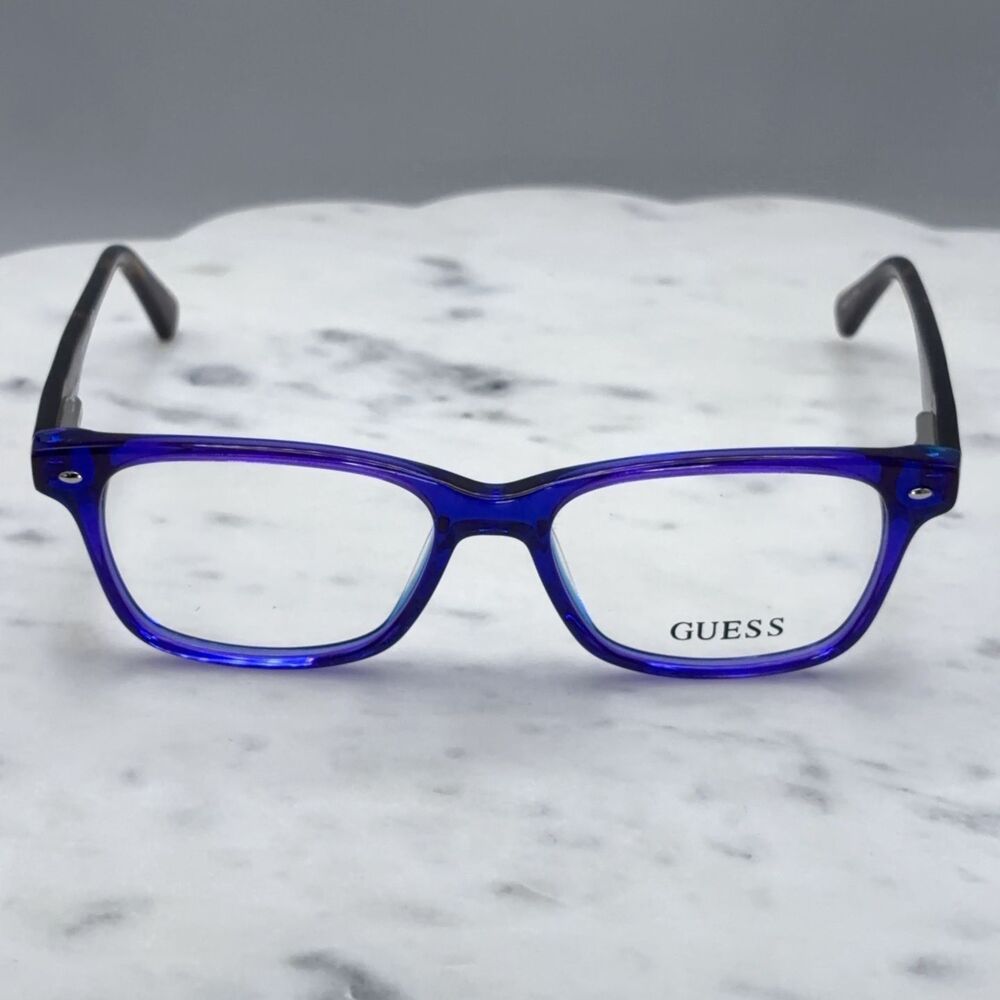 Guess GU9172 083 Youth Purple/Blue Tortoise Full Rim Eyeglasses Frames 48-15-135